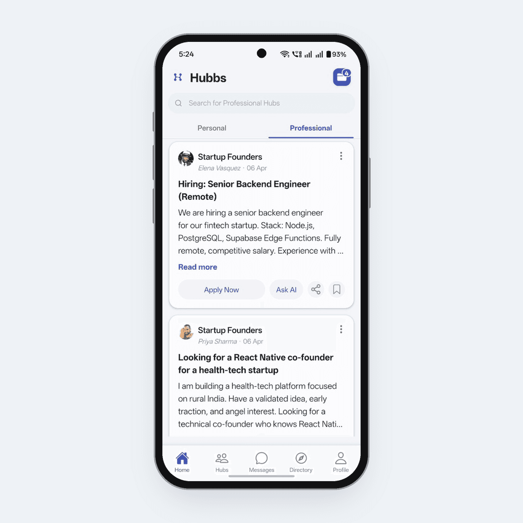 Hubbs Social Feed Preview